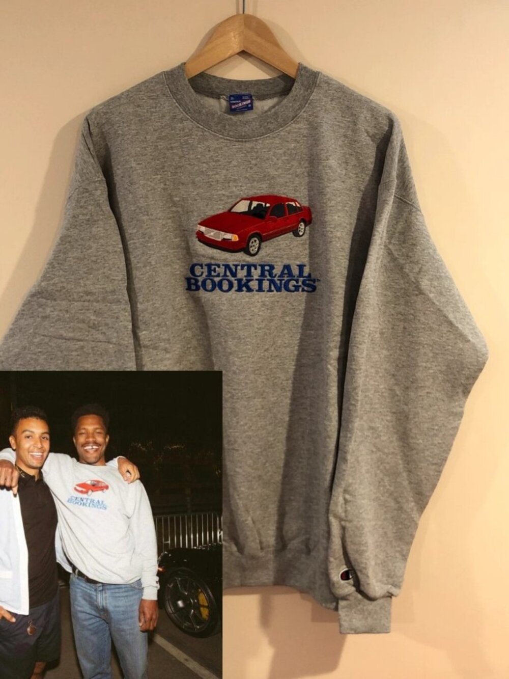 100% Authentic 2021 Central Bookings 'Car Club' Sweatshirt Size XL (Frank Ocean)